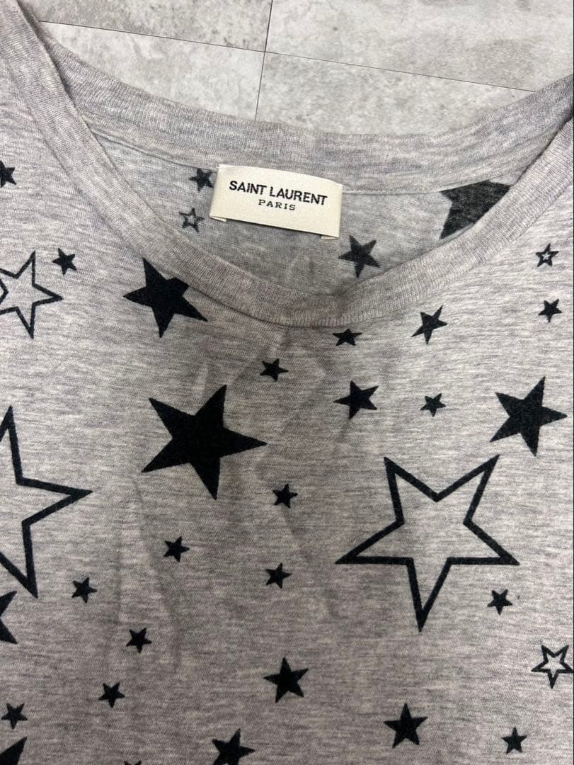 Saint Laurent SS15 スター　Tシャツ