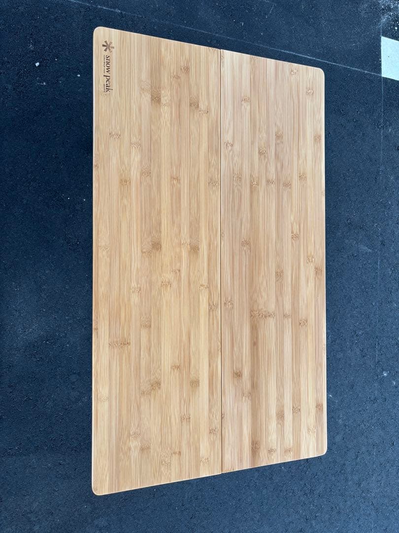  peak ワンアクションローテーブル　竹　ブラック　雪峰祭　限定