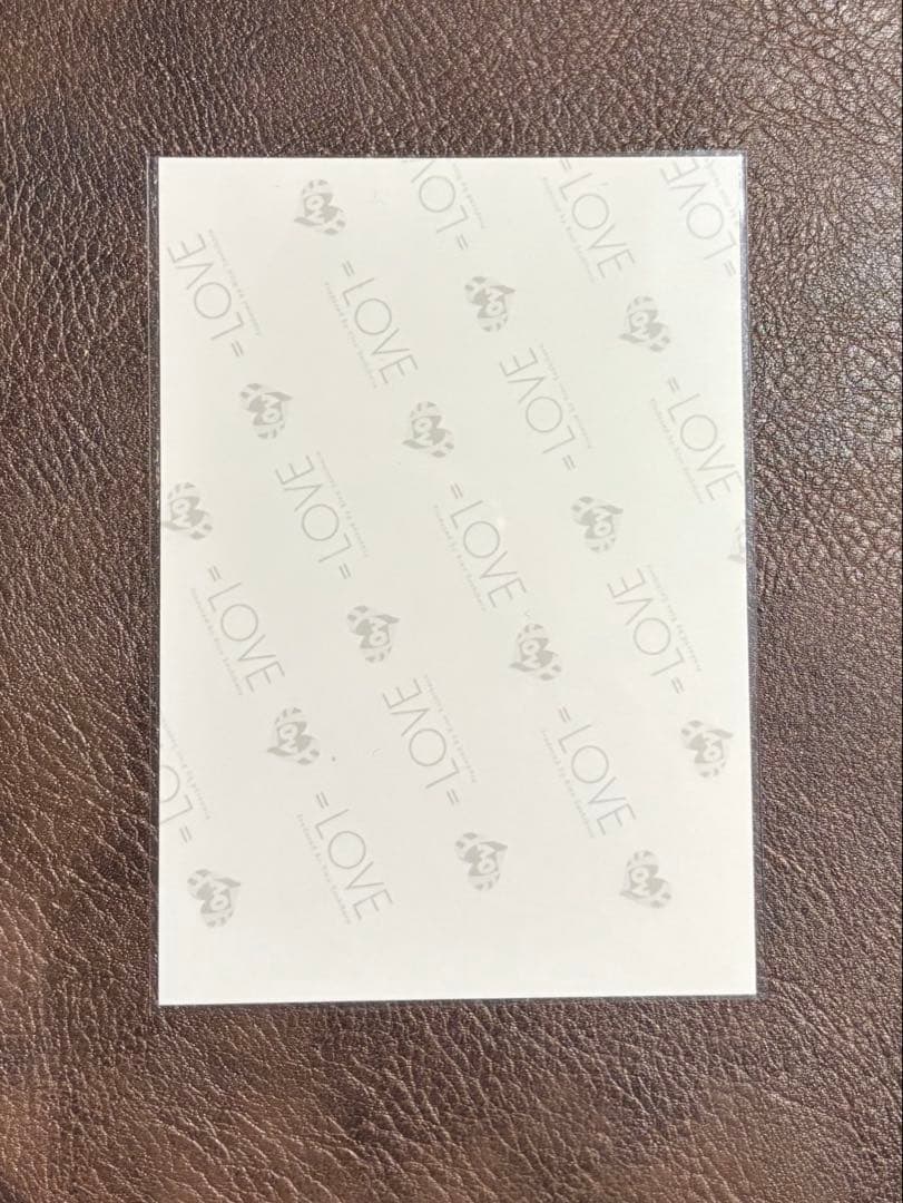 ＝LOVE 野口衣織 直筆　ズッ友案件