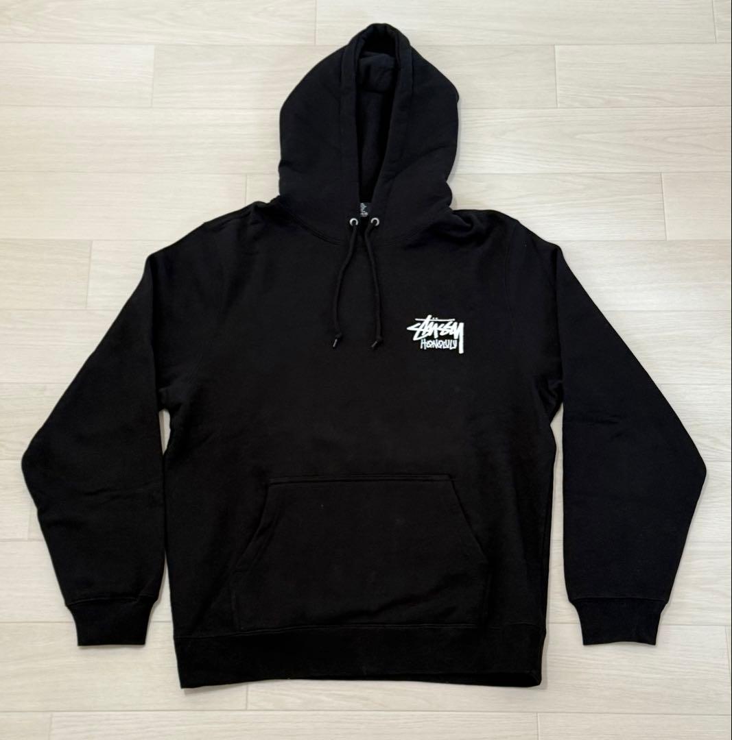 Stussy HONOLULU ブラックパーカー