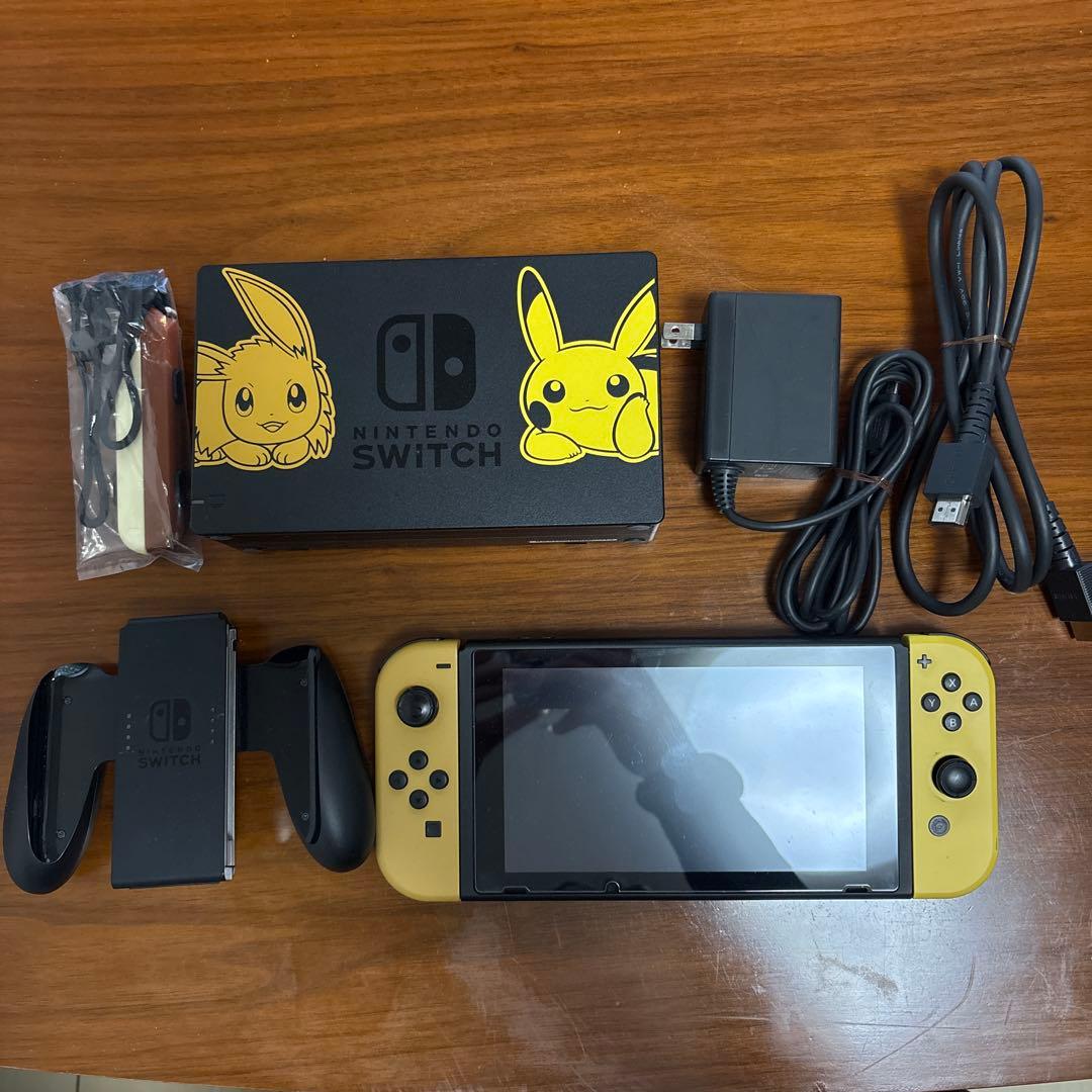 【動作確認済み】Nintendo Switch 任天堂 ピカブイデザイン