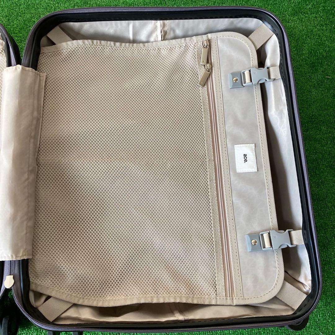 ace. パリセイド 35L キャリーケース　フロントオープン