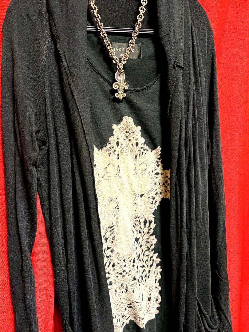 HYDE着用 SHARE SPIRIT クロスレース タンクトップ