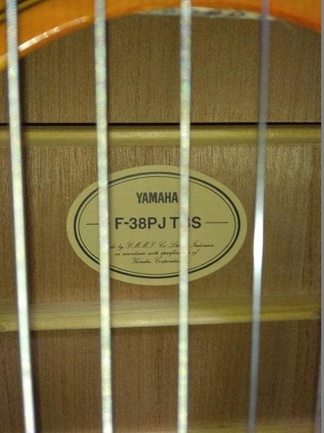 超美品 YAMAHA アコギ サンバースト F-38PJTBS