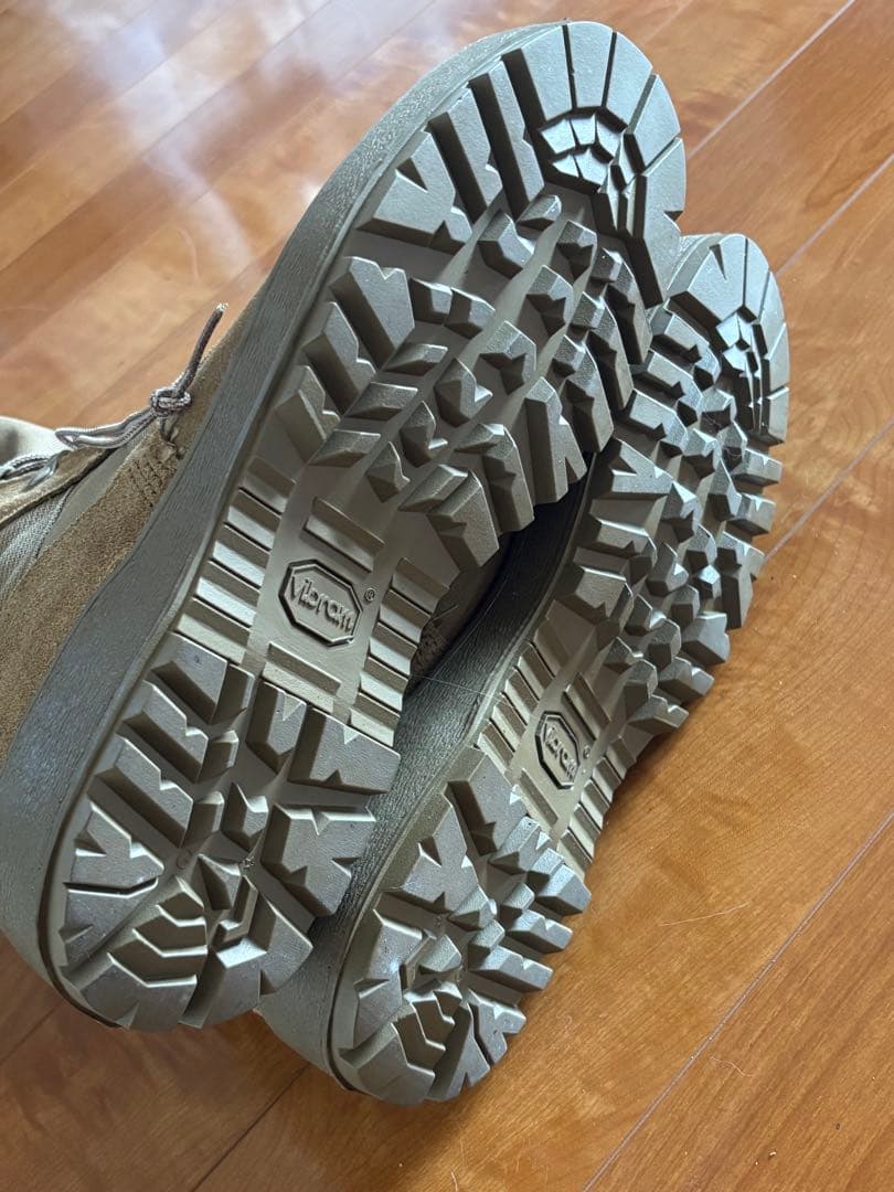 MCRAE ミリタリーブーツ カーキ コンバット 安全靴 vibrum 11R