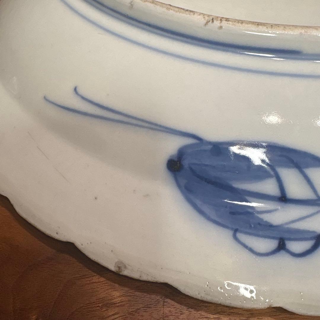 古伊万里　赤絵　大皿　お正月　おもてなし