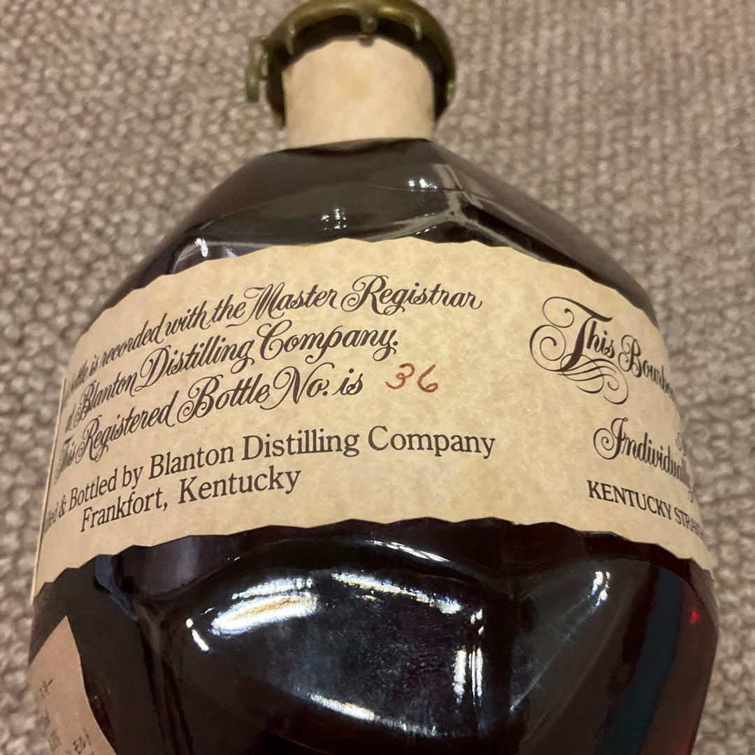 Blanton's シングルバレルウイスキー