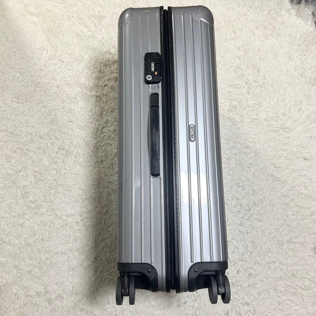 13836✨リモワ サルサ 4輪 TSAロック 特大 シルバー スーツケース