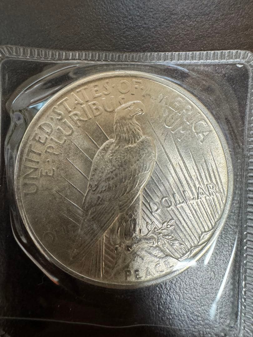 ピース ダラー銀貨 1ドル　極美品