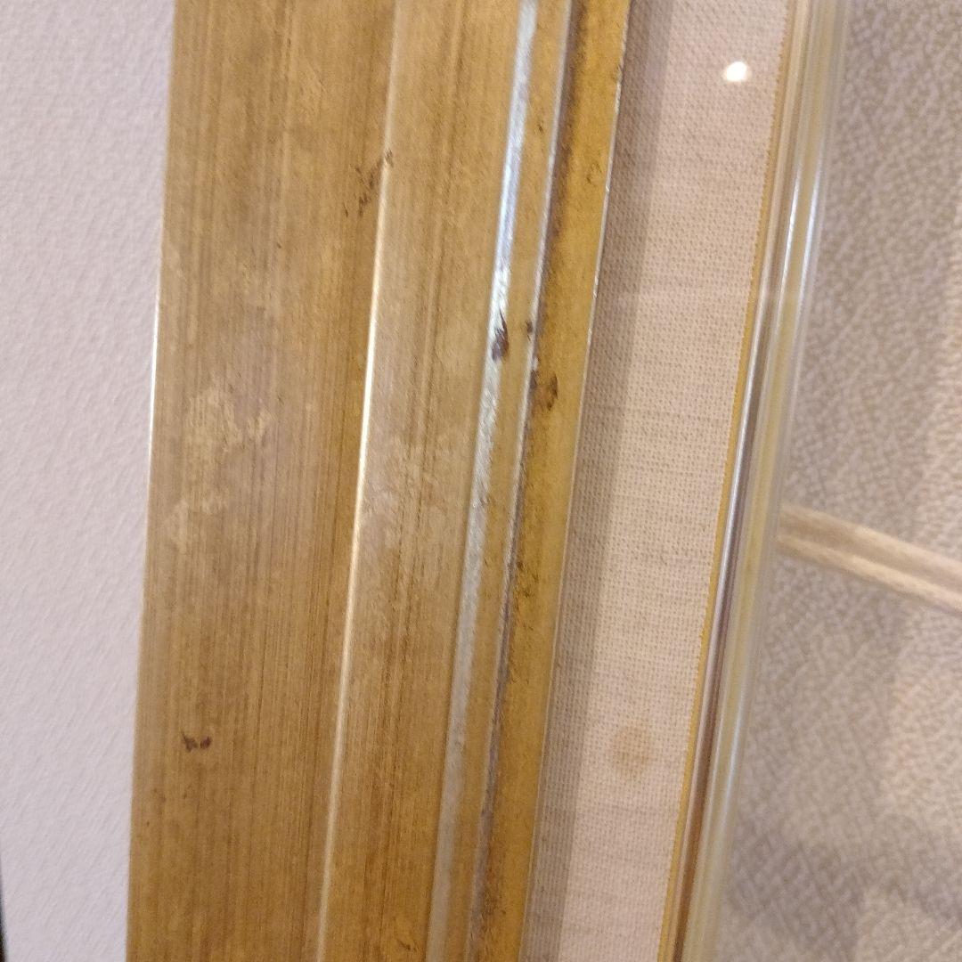 【限定値下げ】レトロ風　ゴールドの油彩額縁のみ 　特大サイズ