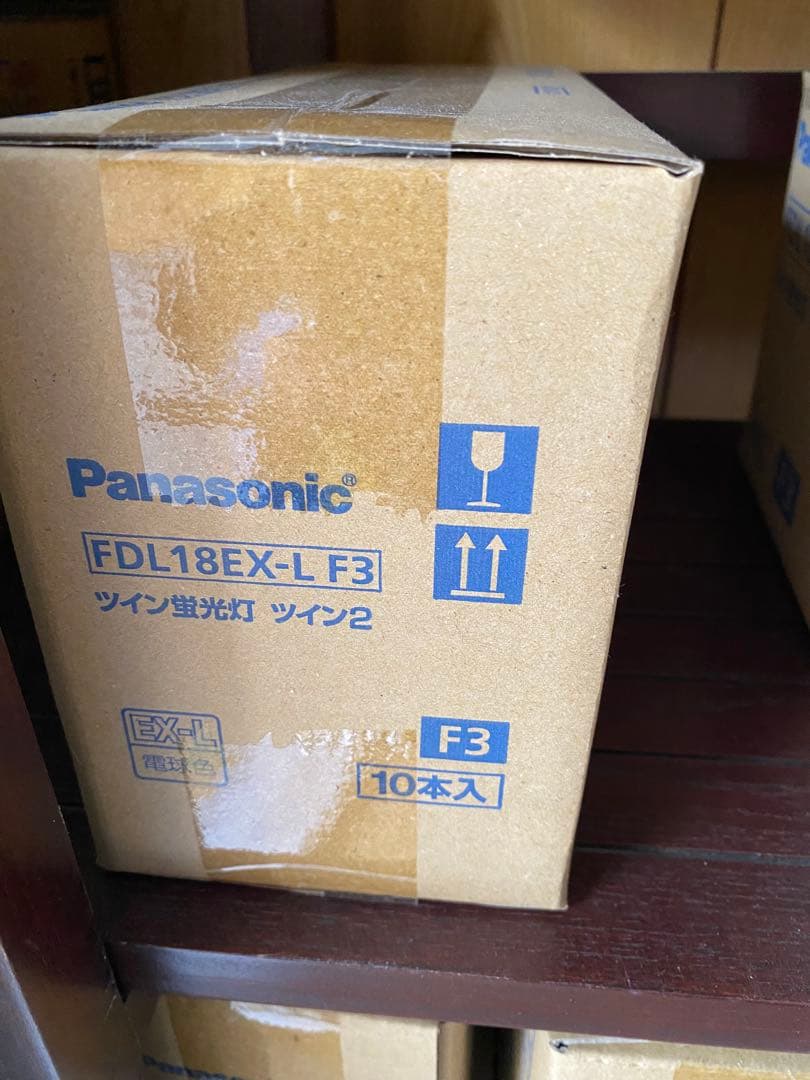 パナソニック (10本) FDL18EX-LF3 ツイン蛍光灯 （電球色）