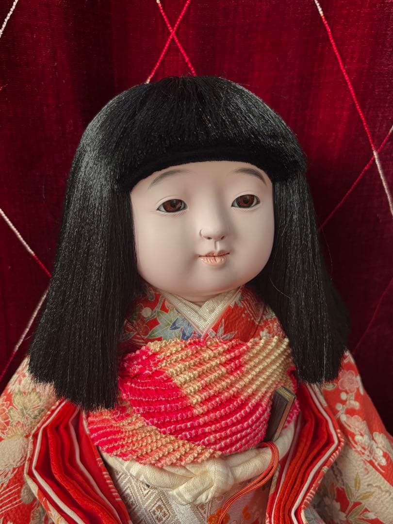 市松人形 かぎ屋謹製 日本人形 和人形 ビスクドール
