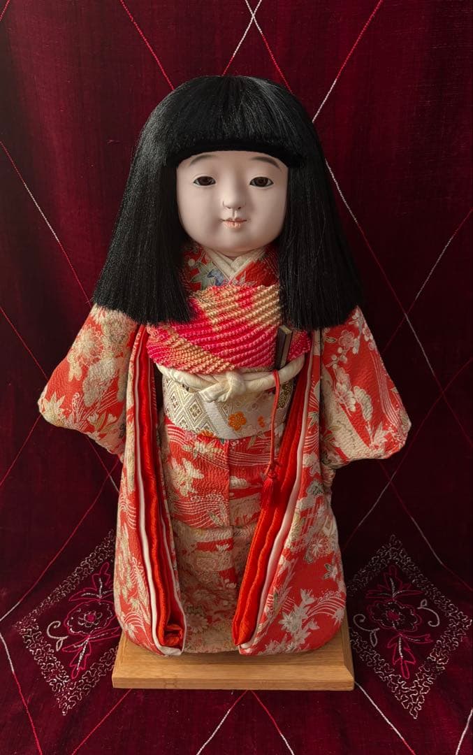 市松人形 かぎ屋謹製 日本人形 和人形 ビスクドール