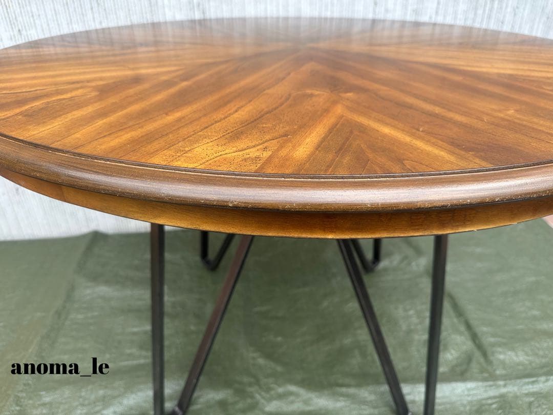 【ラウンドテーブル】Ashley　furniture　アメリカンスタイル