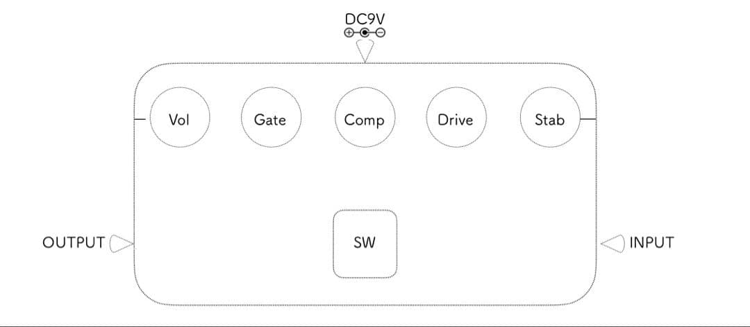 FUZZ FACTORY clone... Naked (LED青)