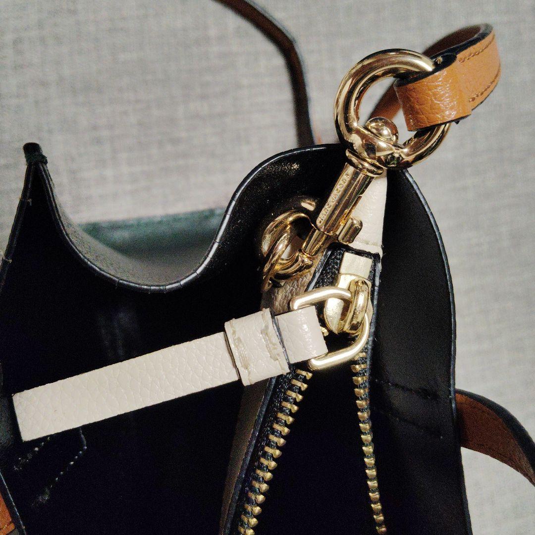 MARC JACOBS バイカラー ショルダーバッグ