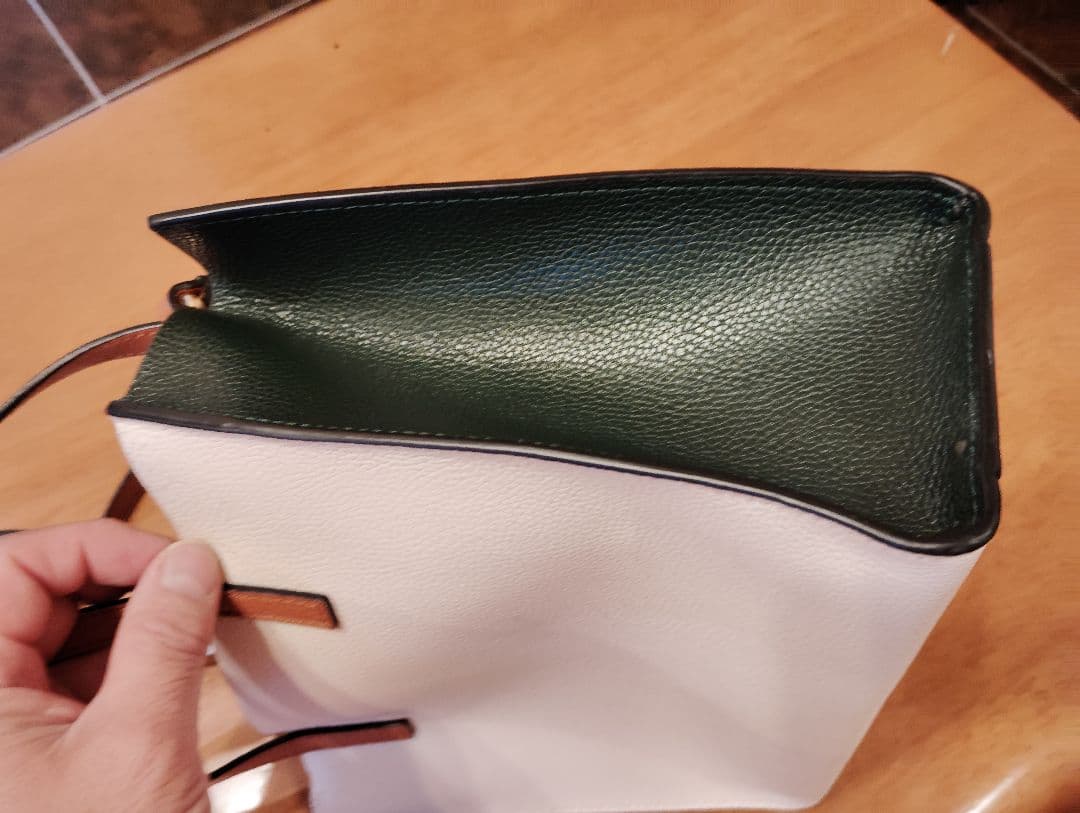 MARC JACOBS バイカラー ショルダーバッグ