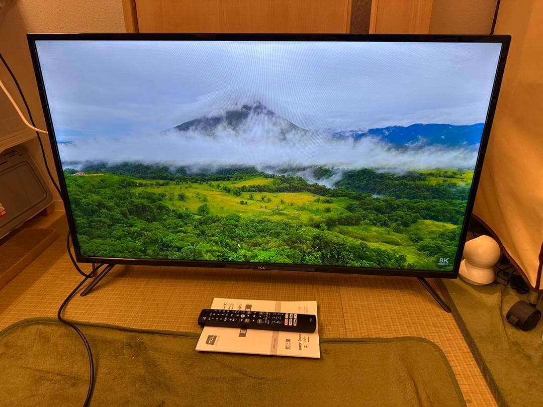 TCL 40S515 スマートテレビ　40型　アプリ内蔵式 21年製　超極美品！