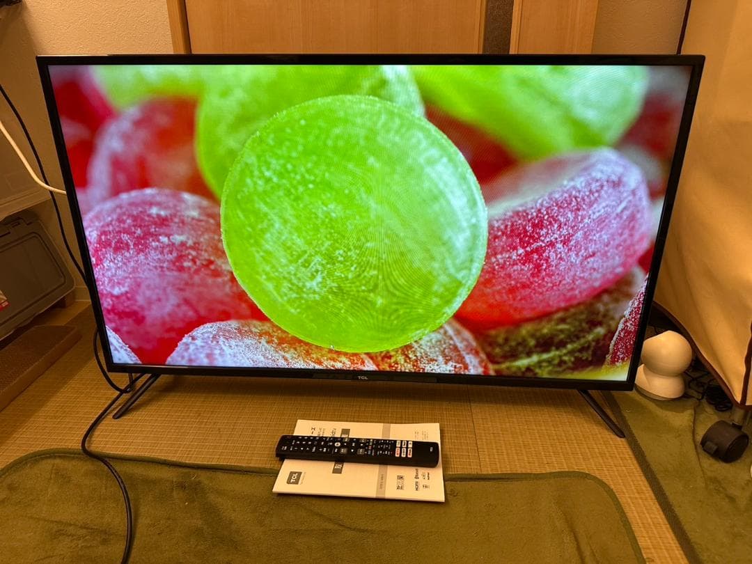 TCL 40S515 スマートテレビ　40型　アプリ内蔵式 21年製　超極美品！