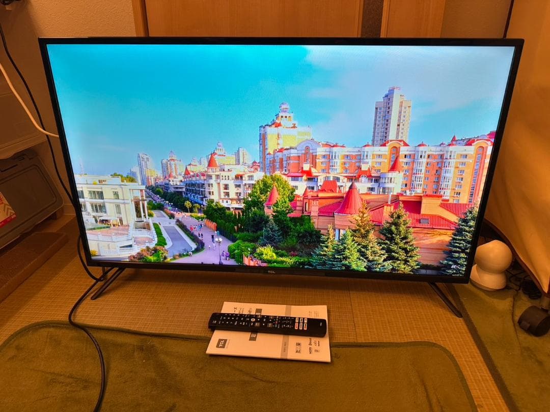 TCL 40S515 スマートテレビ　40型　アプリ内蔵式 21年製　超極美品！
