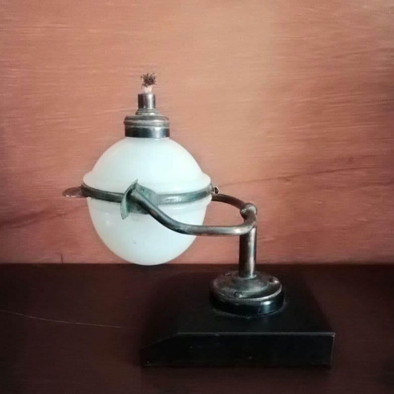 逸品　ランプ　水石鹸入れ　香炉　大正　花王石鹸永瀬商会　和骨董　アンティーク骨董