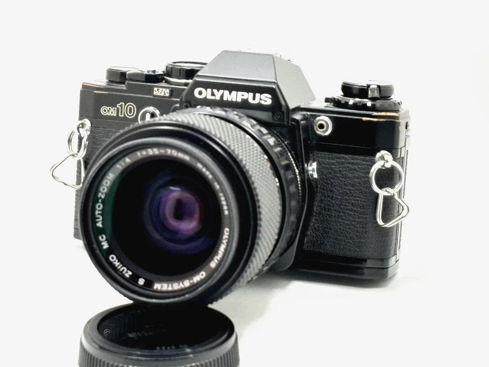 美品 OLYMPUS オリンパス OM-10 一眼レフカメラ ダブルレンズセット