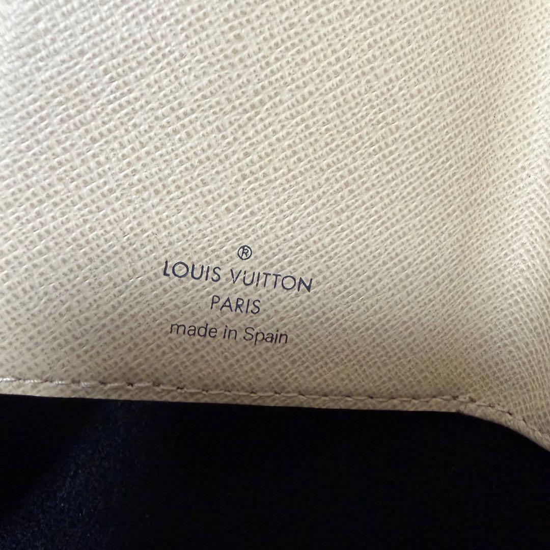 ルイヴィトン ダミエアズール ポルトフォイユ コアラ 三つ折り財布 N60013