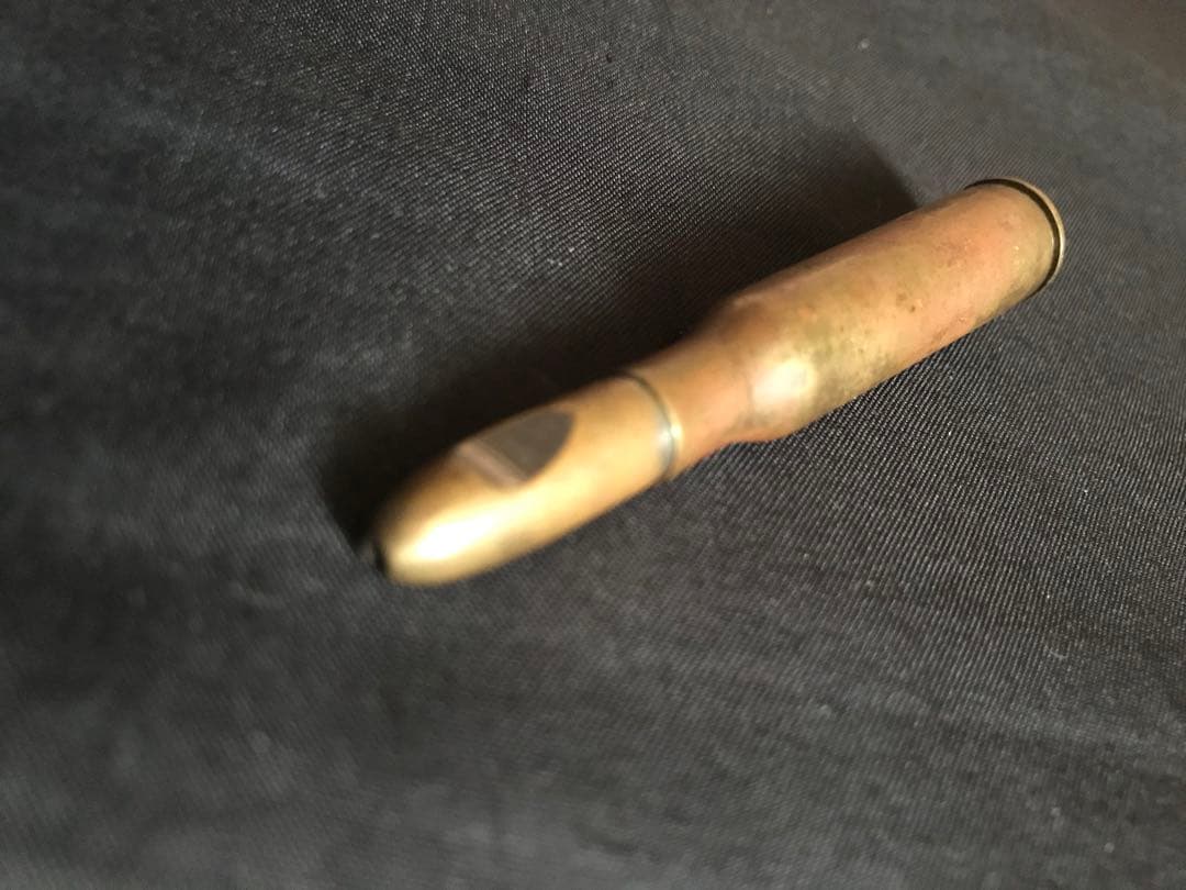 三十八式歩兵銃　弾　パイプ　第二次世界大戦　実弾