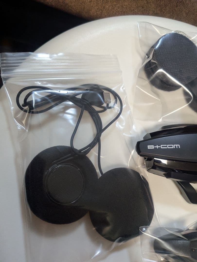 B+COM ビーコム　ビーコムワン　インカム　バイク　ヘルメット　ワイヤーマイク