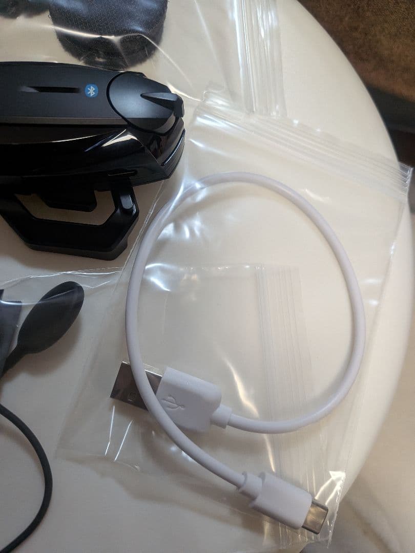 B+COM ビーコム　ビーコムワン　インカム　バイク　ヘルメット　ワイヤーマイク