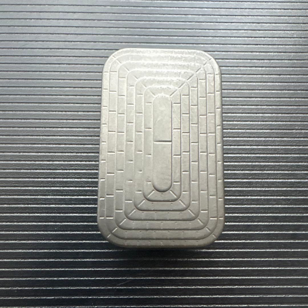 ZD EDC Z2　サンドブラスト　音叉スライダー　フィジェット　ジルコニウム製