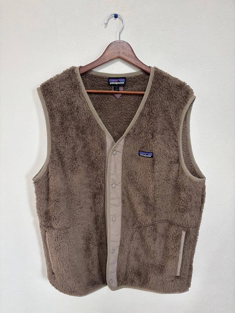 patagonia フリースベスト Lサイズ ブラウン