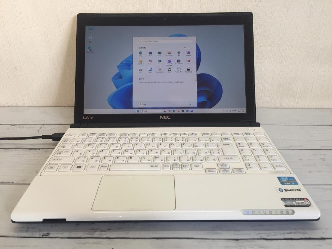 NEC PC-GL206A3AW 13.3型液晶 コンパクト テンキ付きノート