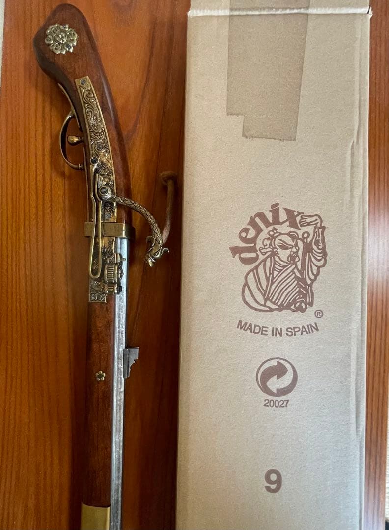 【値下げ】火縄銃（置き台付き） デニックス/Denix 模造銃(装飾品) 種子島