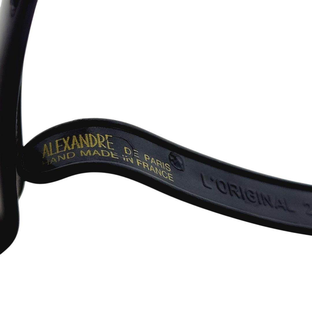 【極美品】ALEXANDRE DE PARIS カチューシャ コーム付 ブラック