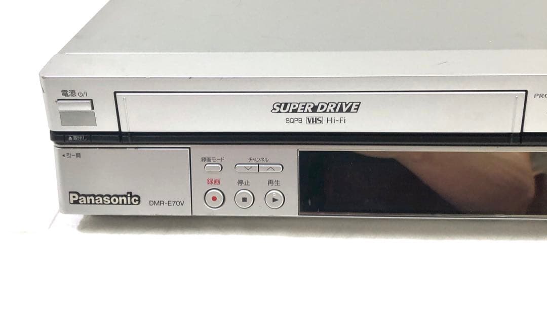 Panasonic DMR-E70V ビデオ一体型DVDレコーダー ダビング