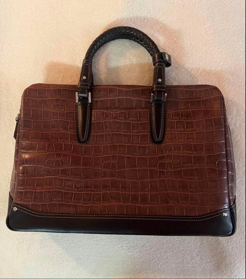 新品　Kiefer neu キーファーノイ　ビジネスバッグ 茶色