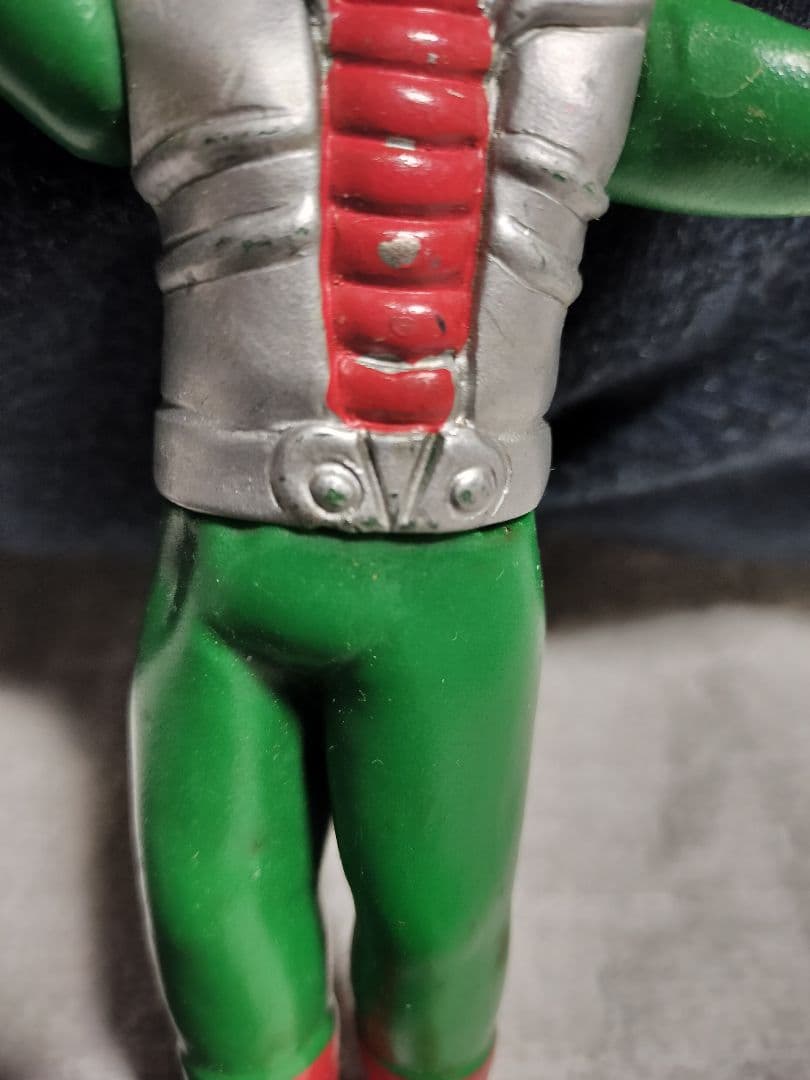 仮面ライダー V3 1970年代　ソフビ ☆お値引き可能です