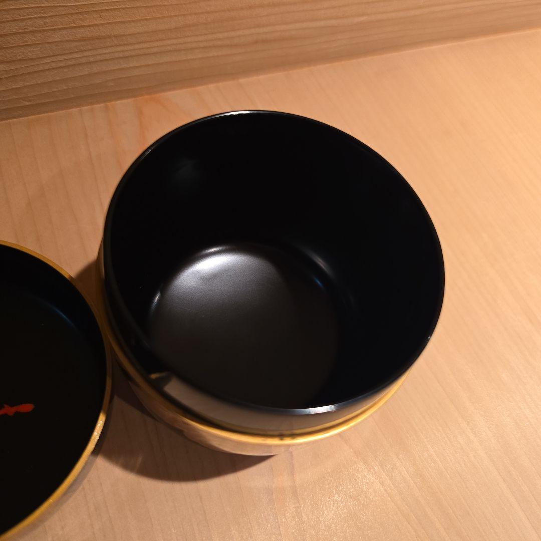 値下げ！断捨離中。掘り出し物！　高台寺蒔絵　茶平一斎　作　美品　堀内宗心箱書