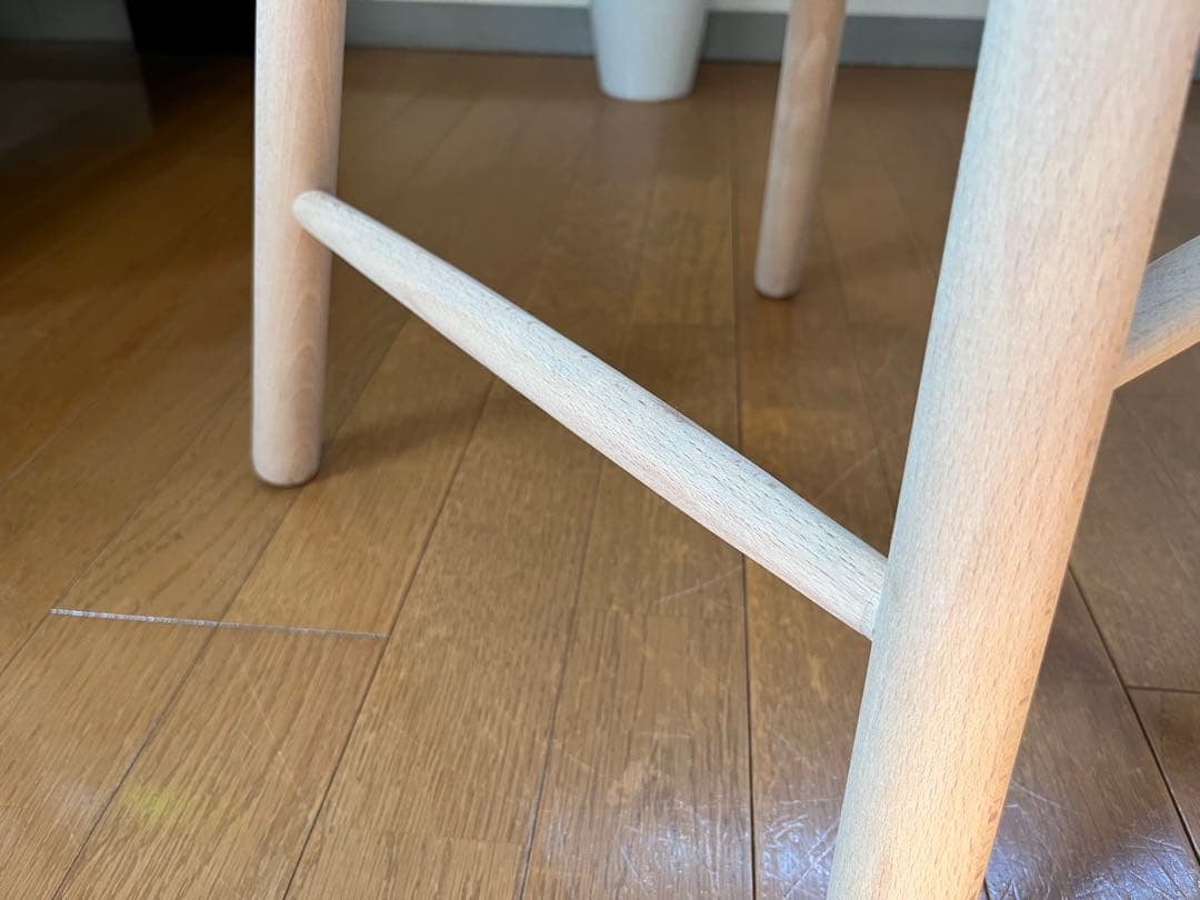 ノルディック スツール　③ 北欧モダン　デンマーク　ミッドセンチュリー　ビーチ材