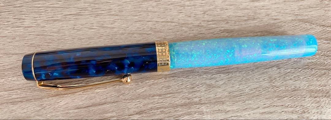 Pent〈ペント〉 万年筆 大西製作所 限定 オパール ファンタジア オーロラ