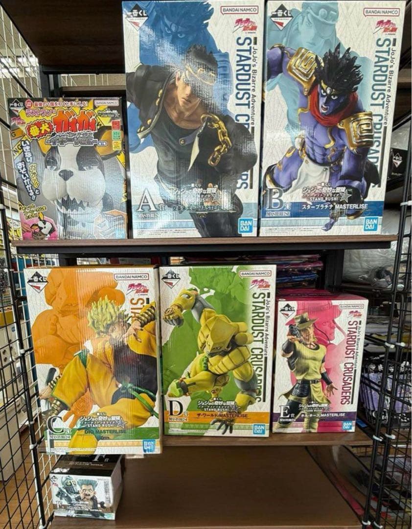 ジョジョの奇妙な冒険　A賞 B賞 C賞 D賞 E賞 F賞　ラストワン　フィギュア