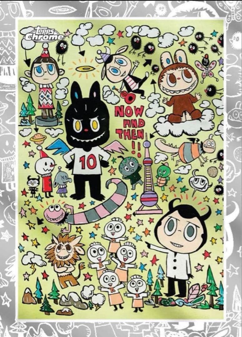 2025 Topps Chrome Labubu 1box 新品・未開封