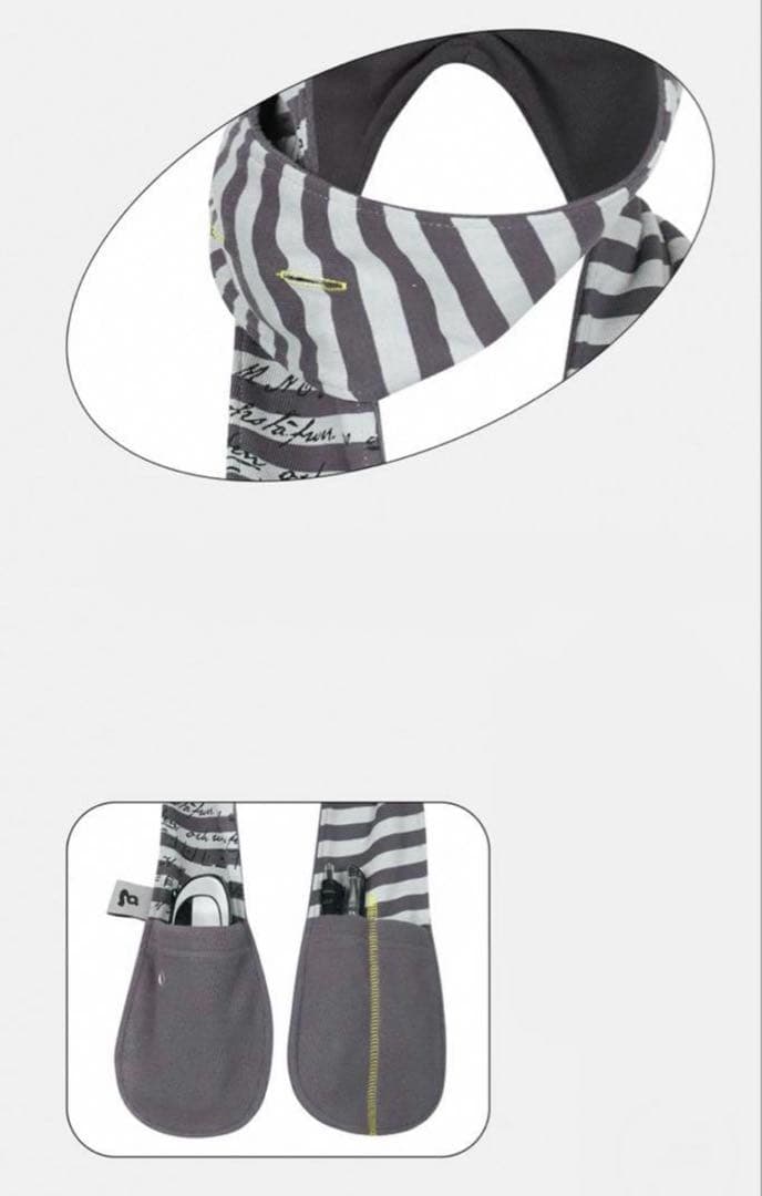 GRAPE 2025新発売　ボーダー柄　帽子マフラー　y2k 00s