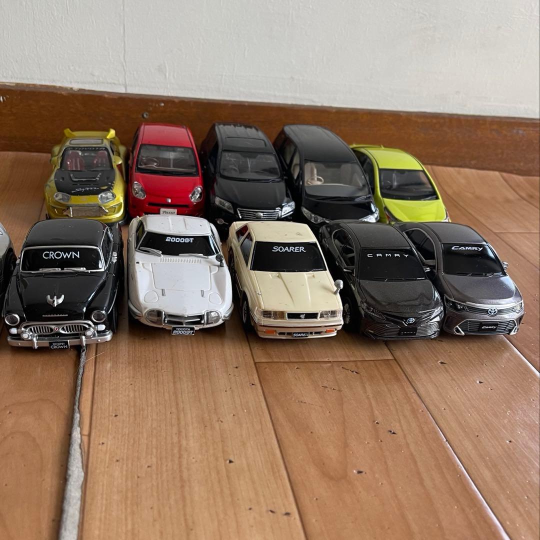ミニカー　トヨタ　日産　マツダ　合計19台