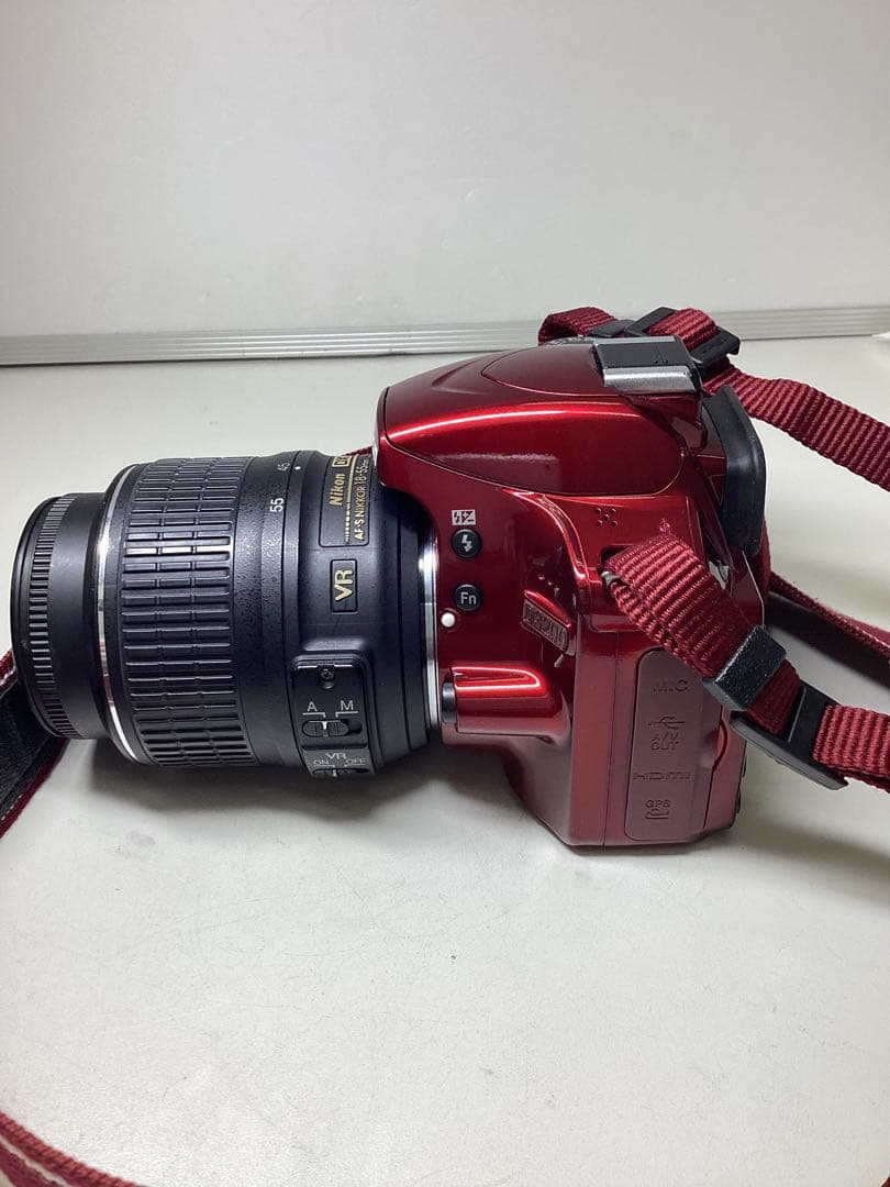 た*る様 Nikon D3200 デジタル一眼レフカメラ レッド　撮影可能