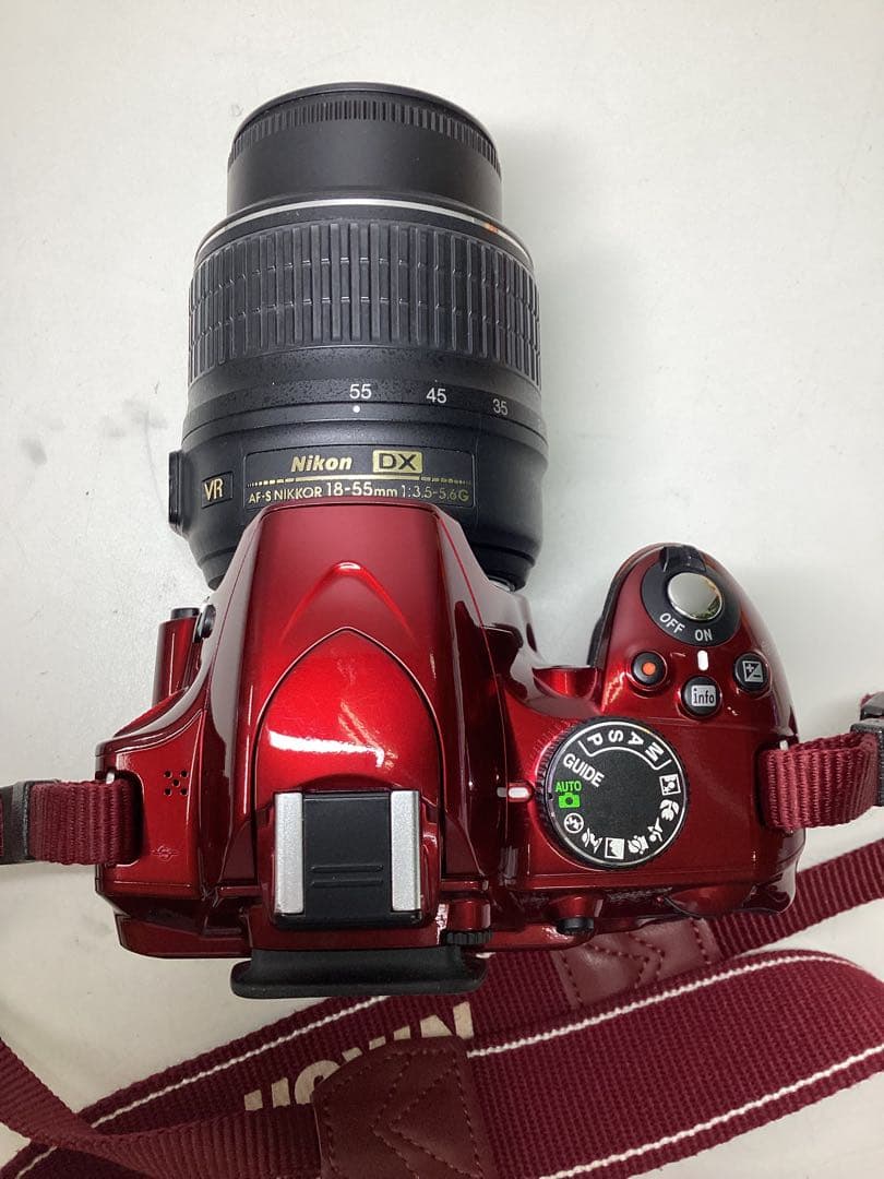 た*る様 Nikon D3200 デジタル一眼レフカメラ レッド　撮影可能