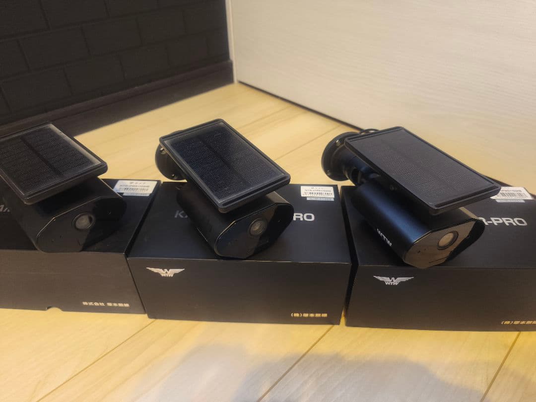 亀ソーラーPRO 3台セットソーラーカメラ WTW 塚本無線