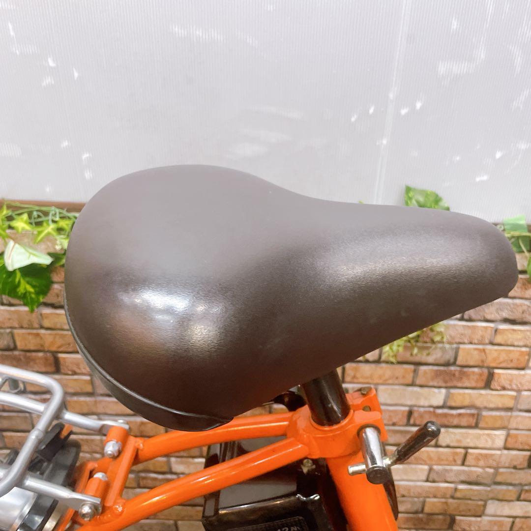 【70】電動自転車 Panasonic ビビL オレンジ 20インチ