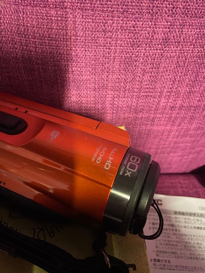 JVC Everio R GZ-RX680 カラー/オレンジ